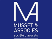 Tablet Screenshot of musset-associes.com